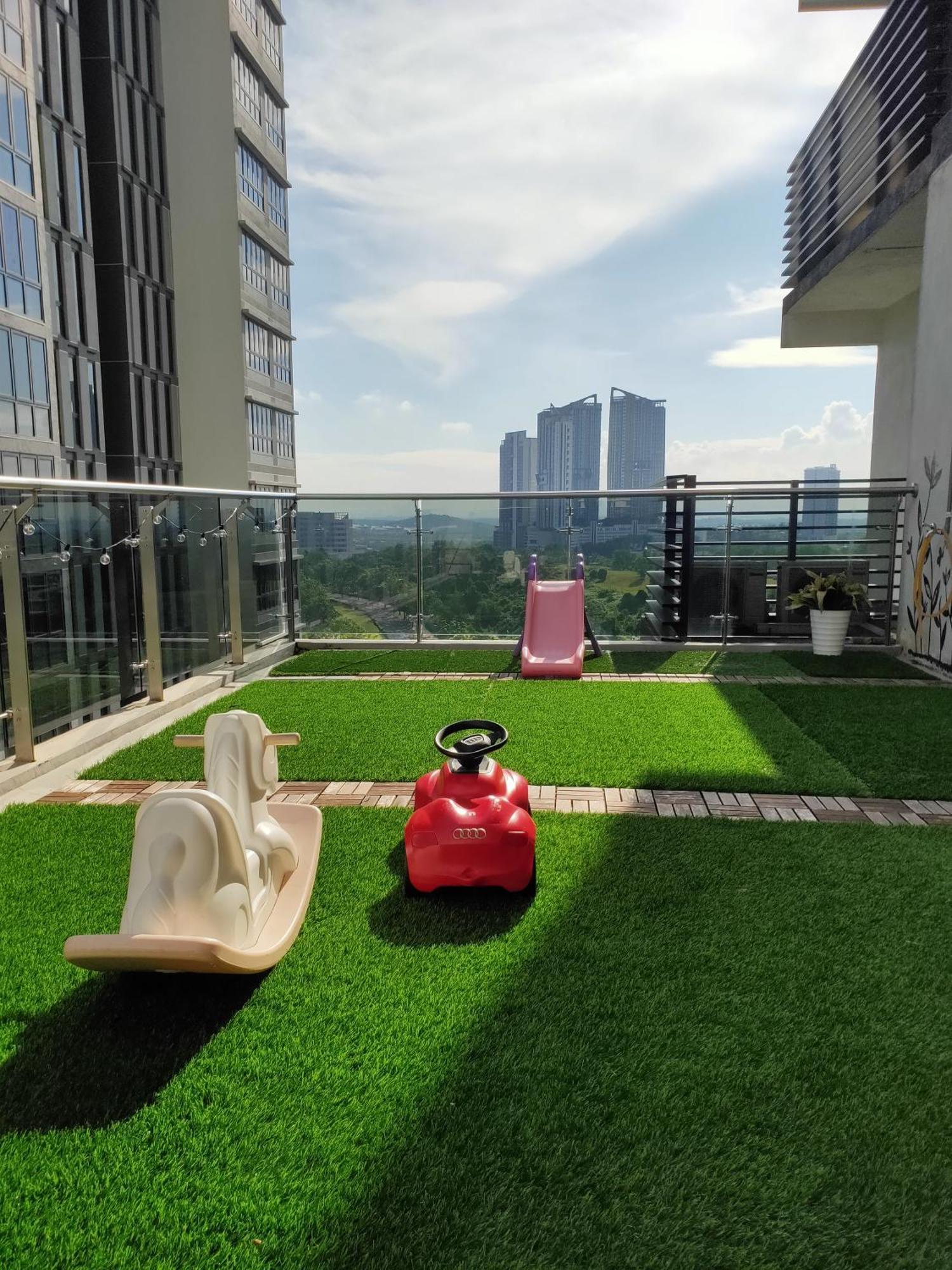 D Bunga مسلم Homestay Pool View Legoland Nusajaya 努沙再也 外观 照片